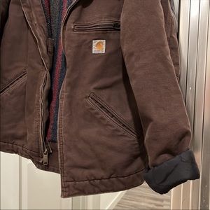 S Carhartt brown jacket 🧥